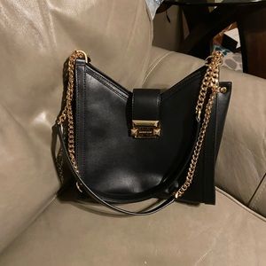 Michael Kors V shape party shoulder bag